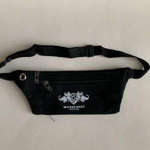 New Wicked Weed Brewing Black Slim Belt Bag